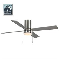 $99  Hampton Bay 52 in. LED Indoor Ceiling Fan