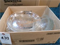 Box w/ glassware, some pyrex