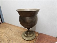 BRASS Planter@9inAx12.25inH