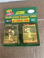1991 Score Baseball 101 Card Pack