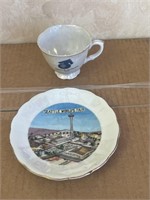 Seattle Worlds Fair Cup And Saucer