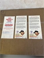 Mickey Mantle organ donor cards