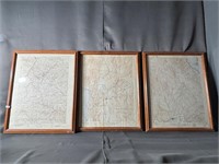 US Department Of Geological Survey Maps Qty 3