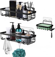 Shower Caddy, 3-Pack Shower Shelves,Self