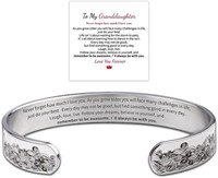 To My Granddaughter/Daughter Bracelet From