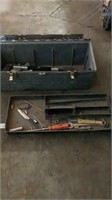Tool box with various tools