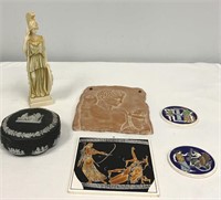 Black Jasperware, Greek Items