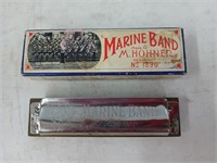Marine Band by M. Hohner harmonica
