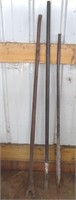 Pry bars, Railroad spike puller 57" tall