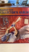 Baseball cards collectors album