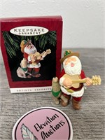 Keepsake Christmas Santa Ornament *In Box*