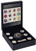 2005 NHL ALL STARS Commemorative Stamp & Medallion