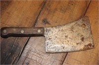 Vintage Village Blacksmith butcher knife cleaver