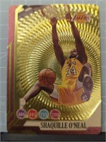 24k gold-plated NBA Shaquille O'Neal