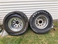 16" racing Rims  ( Tires Are No Good)