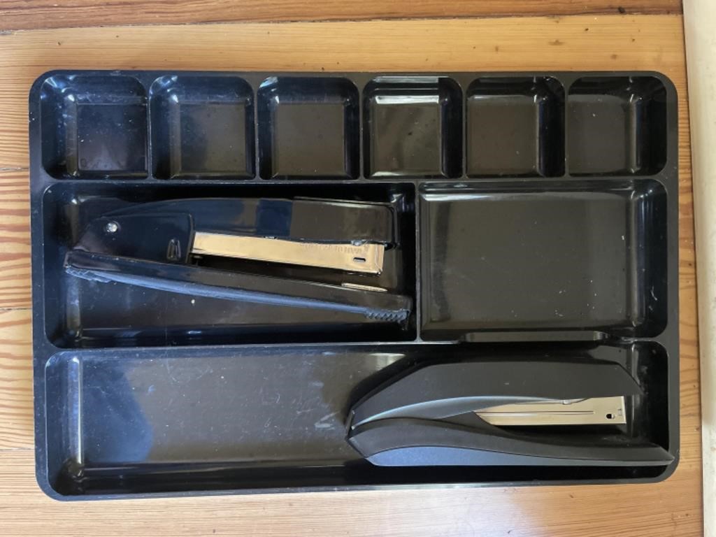 Staplers and Office Tray