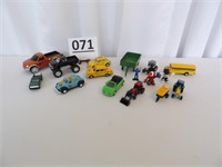 Toy Trucks, Cars, Bus, Tractors
