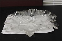 An Acid Etched Glass Bowl