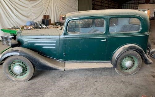 1935 Chevys, Trailers, Car Parts (Local Collection)