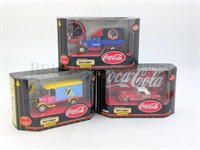(3) COCA COLA MATCHBOX DIECAST CARS