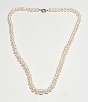 Opera Length Baroque Pearl Necklace