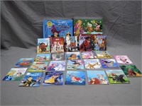 2 Hardcover & 19 Mini Disney Story Books
