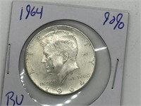 1964 Kennedy Silver Half Dollar GEM BU