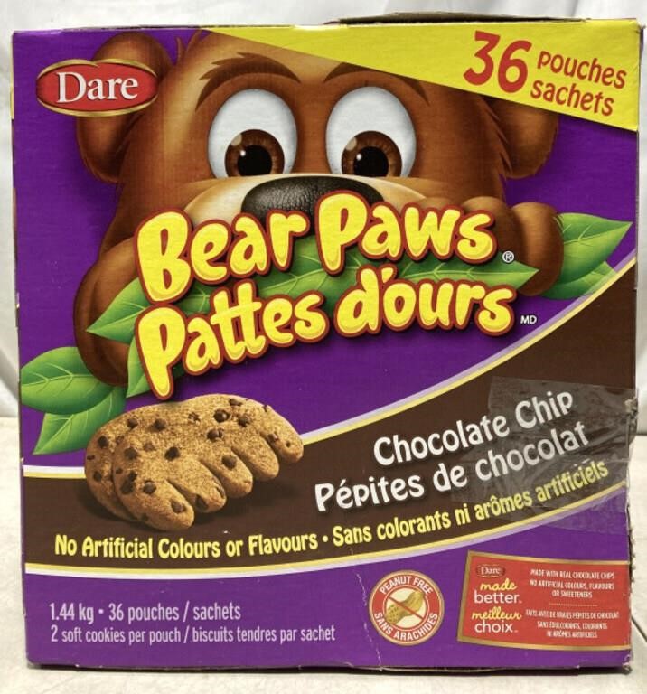 Dare Bear Paws *opened Box