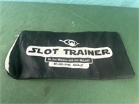 Slot trainer, golf bag