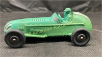 Auburn rubber race car No. 536, Teal green