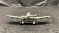 Aub-Rubr Auburn Rubber P48 toy airplane, silver