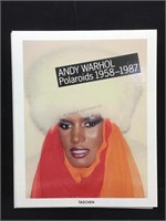 Andy Warhol Coffee Table Book. Polaroids