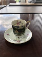 Forest Lawn tea plate set