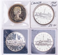 Coin 4 Assorted Canada Dollar Coins