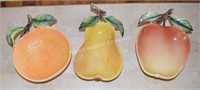 (K) Fruit Wall Plaques