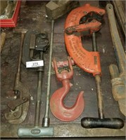 Nye Large 3 Wheel  & Specialty Lg Pipe Cutters Lot