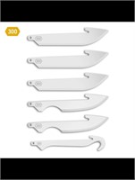 Outdoor Edge 3.0in Replacement Blades 6 Pcs