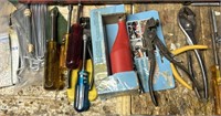 Assorted lot of Tools