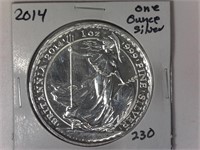 2014 One Ounce Silver Round