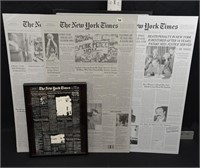 VINTAGE NEW YORK TIMES PRESS PLATES