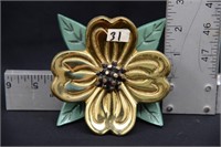 FLOWERING DOGWOOD DOOR KNOCKER M. HEALY 99