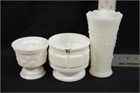 VINTAGE MILK GLASS