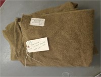 North Star wool Army GI blanket WW1 dated 1918