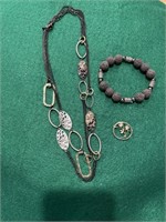 Fashion long necklace, bracelet,