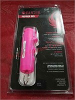 Ruger pepper gel with key rings non-lethal
