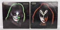 Kiss - Gene Simmons & Peter Criss Lps