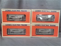 4 NIB Lionel O Gauge Copper Basin Ore Cars