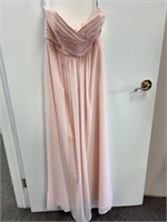 Bridesmaid Dress - Blush. SIZE 14