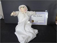 York Angelo Little People Doll w/ Birth Certificat