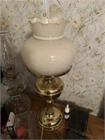 Vintage Parlour Lamp Gone with the Wind Style